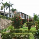 garden of Ifafa Beach Hotel backyard